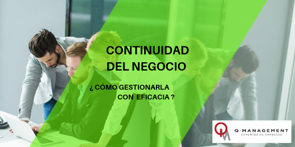 ¿ CÓMO GESTIONAR CON EFICACIA LA CONTINUIDAD DEL NEGOCIO ?
